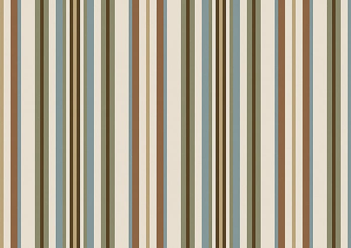 The British Stripe Co. Elizabeth, Derwent No.1 - Twist&Fit Roman Blind - Image 8